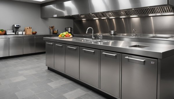 Edelstahl unterschrank: stilvolle lösungen für ihr geschäft